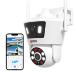 ANRAN 360° 4MP FUNK WIFI WLAN NETZWERK CAMERA Outdoor AUßEN ÜBERWACHUNGSKAMERA