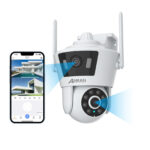 ANRAN 360°FUNK WLAN WIFI 8MP IP NETZWERK CAMERA Outdoor AUßEN ÜBERWACHUNGSKAMERA