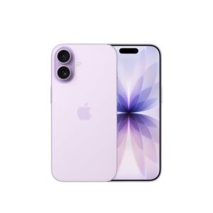 Apple iPhone 17 256 GB: 6.3 Inch Display with ProMotion, A19 Chip, Centre Stage Front Camera for Smart Group Selfies, Improved Scratch Resistance, Battery for the All Day; Lavender