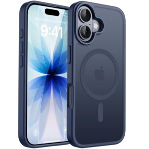 CACOE Case for iPhone 17 with Camera Protection, Compatible with MagSafe, Shockproof, Scratch-Resistant, Magnetic Back Mobile Phone Case for iPhone 17 Case, Translucent