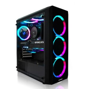 Greed® MK2 Power – High End Gaming PC – AMD Ryzen 7 5700X + Nvidia Geforce RTX 4060 Ti 16GB – Fast RGB Computer + 4K Raytracing Calculator with 4.6 GHz – 32GB DDR4 RAM – 1TB SSD...