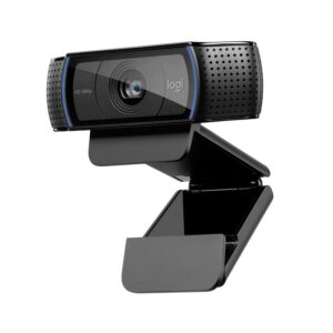 Logitech C920 HD PRO webcam, Full HD 1080p, 78 ° field of view, autofocus, clear stereo sound, exposure compensation, USB port for Skype, FaceTime, hangouts, etc. PC / Mac /...