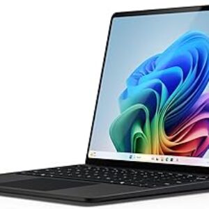 Microsoft Surface Laptop | Copilot+ PC | 15" Touchscreen | Snapdragon X Elite (12 Cores) | 16GB RAM | 1TB SSD | Latest Model, 7th Edition | Black