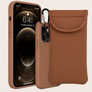 Miracase Magnetic for iPhone 12 Pro Max Case for Magsafe, Military Protection, Shockproof, Scratch-Resistant, Velvety Touch, Thin Mobile Phone Case for iPhone 12 Pro Max,...