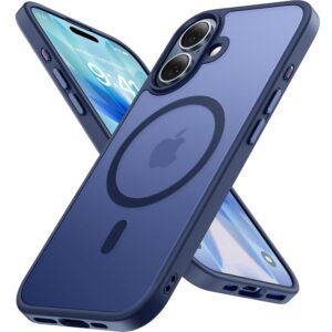 Miracase Magsafe Case for iPhone 17 [Top Military Protection & Magnetic Force] Shockproof Scratch-Resistant with Velvet Feel Extremely Durable Mobile Phone Case for iPhone 17...