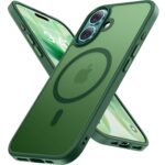 Miracase Magsafe Case for iPhone 17 [Top Military Protection & Magnetic Force] Shockproof Scratch-Resistant with Velvet Feel Extremely Durable Mobile Phone Case for iPhone 17...