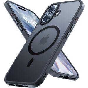 Miracase Magsafe Case for iPhone 17 [Top Military Protection & Magnetic Force] Shockproof Scratch-Resistant with Velvet Feel Extremely Durable Mobile Phone Case for iPhone 17...