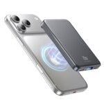 Power Bank for MagSafe, 10000 mAh Magnetic Power Bank without Cable, 20 W PD Fast Charger, Wireless Magnetic Charger with USB-C Input/Output, LED Display for iPhone...