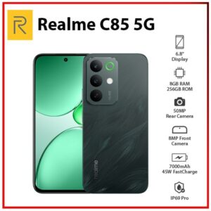 Realme C85 5G 8GB+256GB GREEN Global Dual SIM Unlocked Android Mobile Phone