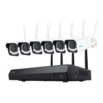 Reolink 12-Kanal 2TB HDD NVR 8MP WLAN Überwachungskamera Aussen Set WiFi 6 811WA