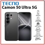 TECNO Camon 50 Ultra 5G 8GB+256GB BLACK Dual SIM Unlocked Android Mobile Phone