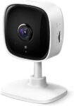 TP-Link Tapo C100 WLAN IP camera surveillance camera inside (1080p resolution, 2-way audio, 9m night vision, up to 128 GB local storage on SIM card, Tapo app, compatible with...