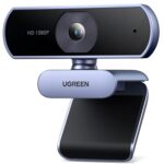 UGREEN FineCam Lite 1080P Webcam Full HD 1080P/30fps USB A Webcam with Microphone, Fixed Focus, Automatic Light Correction, 90° View, USB Webcam for Live Streaming, Conferences,...