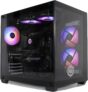 CYBERPOWERPC Luxe Gaming PC – AMD Ryzen 7 9800X3D, Nvidia RTX 5070 Ti 16GB, 32GB RAM, 1TB NVMe SSD, 750W 80+ PSU, Water Cooling, Windows 11, Ark RGB