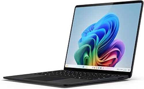 Microsoft Surface Laptop | Copilot+ PC | 15″ Touchscreen | Snapdragon X Elite (12 Cores) | 16GB RAM | 1TB SSD | Latest Model, 7th Edition | Black