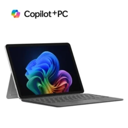 Microsoft Surface Pro, Copilot+ PC, 12 Inch LCD Touchscreen Snapdragon X Plus, 16 GB RAM, 256 GB Memory, Latest Model, Platinum